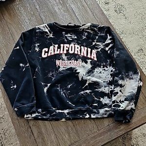 California tie dye sweatshirt